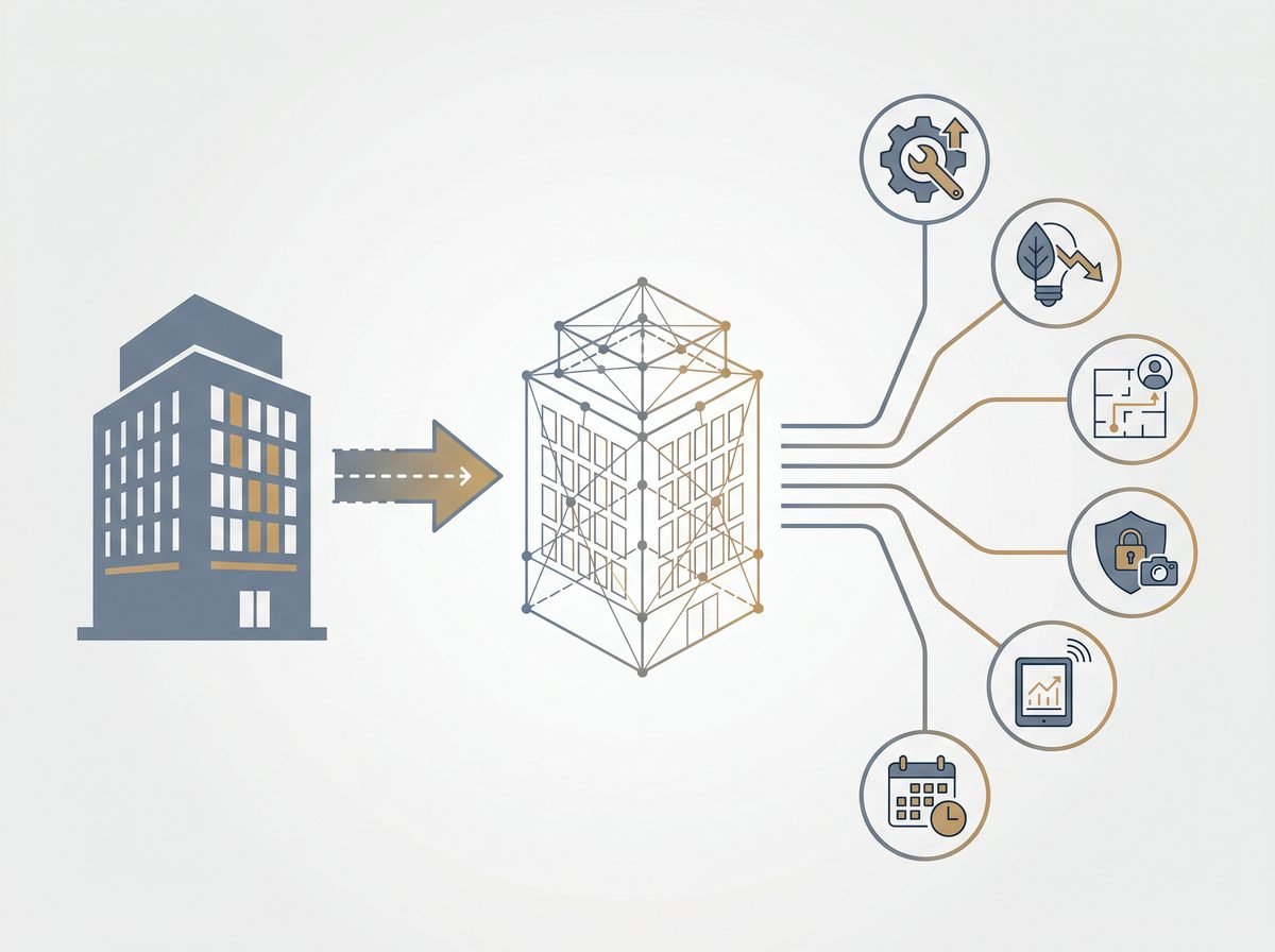 Digital Twins for Real Estate & Retail Spaces — at a glance