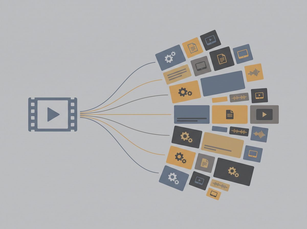 From TVC to Feed: Repurposing One Shoot Into 30 Assets — at a glance